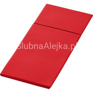 Kieszonki na Sztućce Duniletto Slim Czerwone 65 szt.
