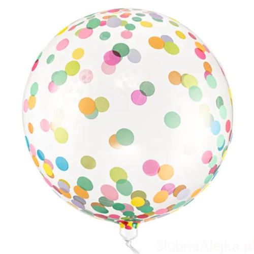 Balon Kula w Kropki Mix 40 cm