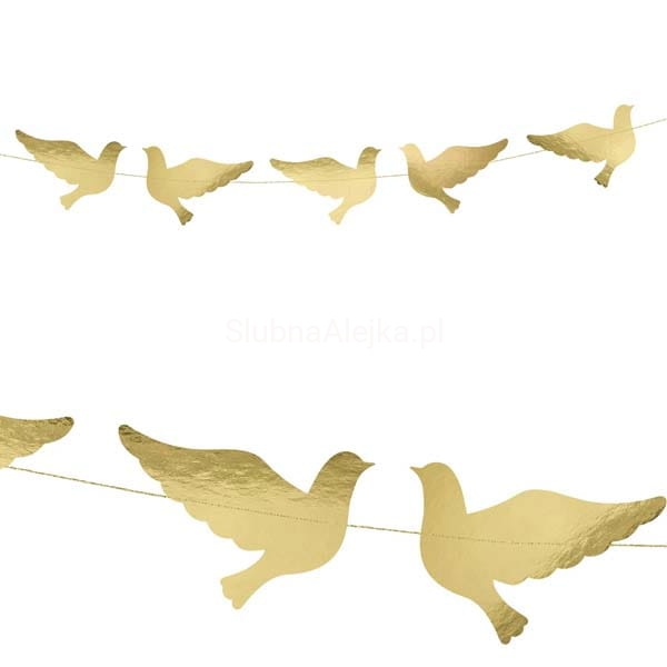 girlanda gołębie złote.jpg