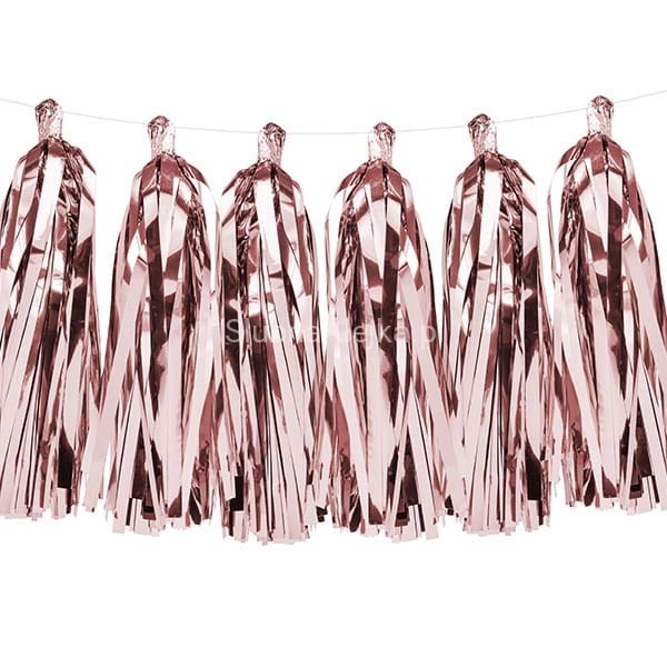 girlanda frędzle różowe złoto.jpg