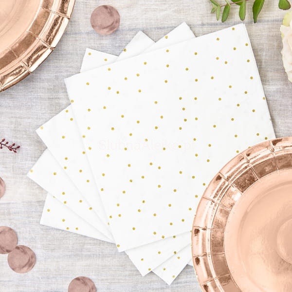 serwetki kropeczki zlote.jpg