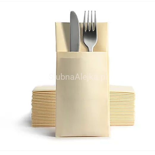 serwetki poket 50 szt. ecru.jpg