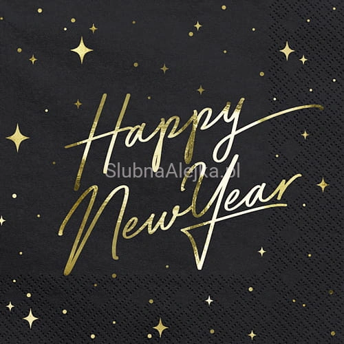 serwetki happy new year czarne.jpg