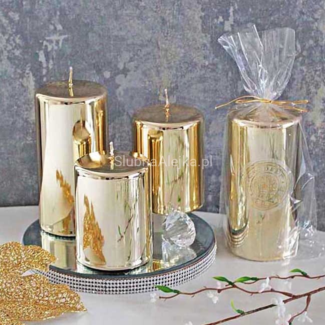 swieca lustrzana srebrna mirror effect złota 111.jpg