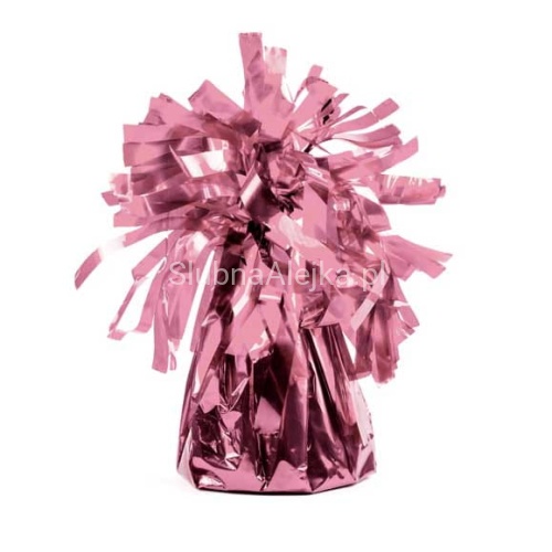 ciezarek do balonow rozowe zloto.jpg