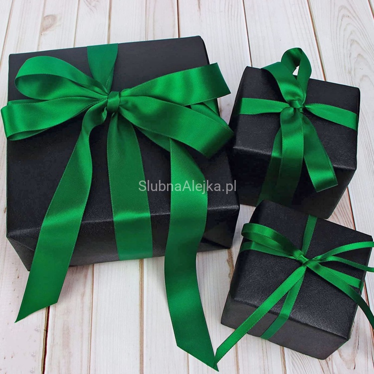 tasiemka satynowa do pakowania butelkowa zieleń.jpg