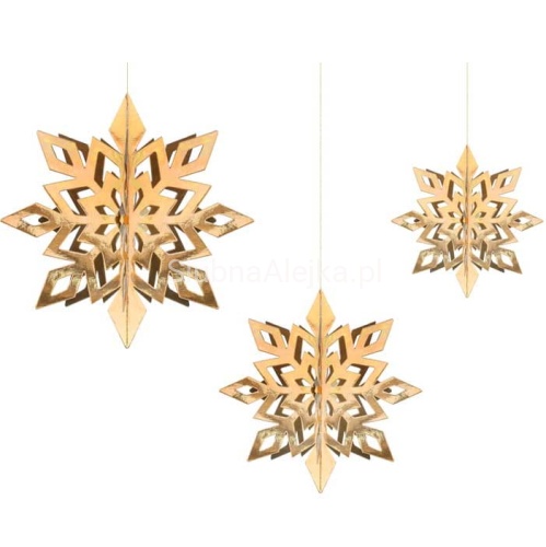 dekoracja wisząca zlote snieżynki.jpg