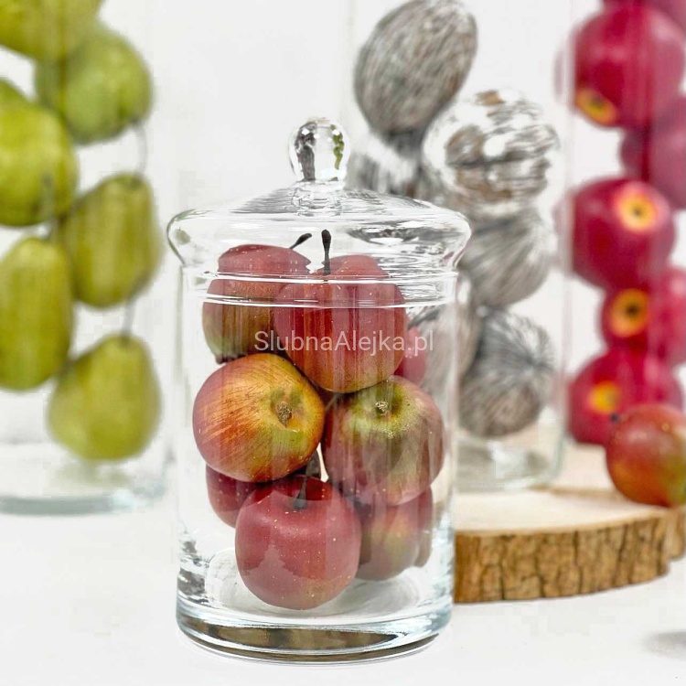 szklana bombonierka na candy bar clasyczna 20 cm 1.jpg