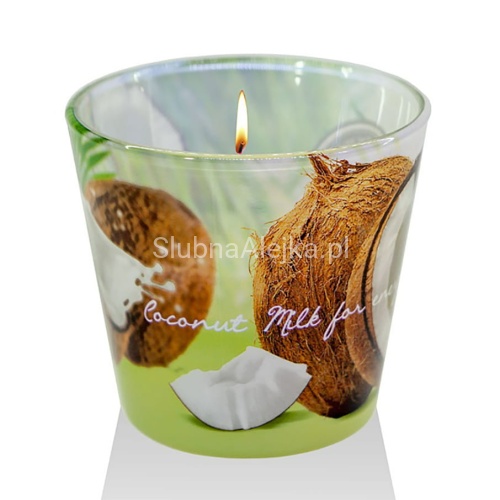 swieca zapachowa w szkle bartek coconut milk .jpg