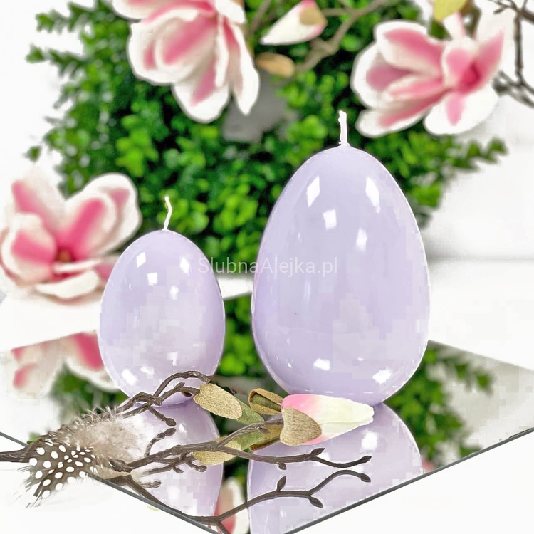 swieca lakierowana jajko liliowe.jpg