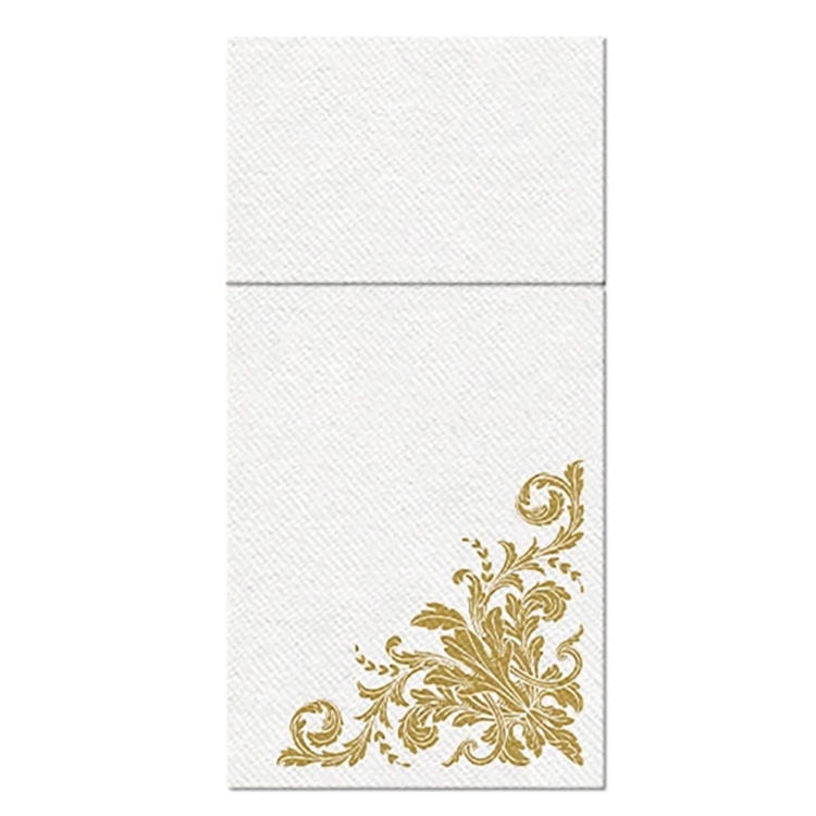 serwetki flizelinowe paw zloty ornament .jpg