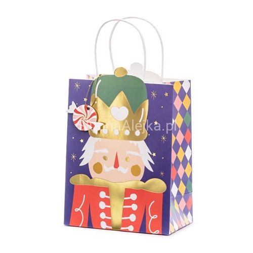 Torebka na prezenty Dziadek do orzechów.jpg