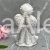 Aniołek z pismem sw. figurka komunijna szary 13 cm.3.jpg