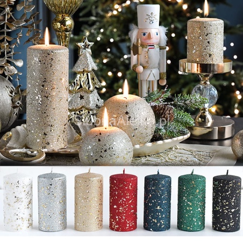 swieca pienkowa ozdobna Glamour New.2.jpg