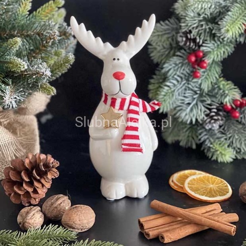 Figurka Ozdobne Renifer w Szaliku 23 CM.jpg