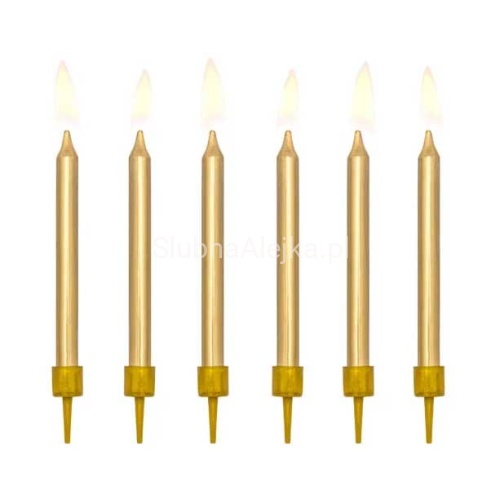 swieczki na tort zloty metalik .jpg