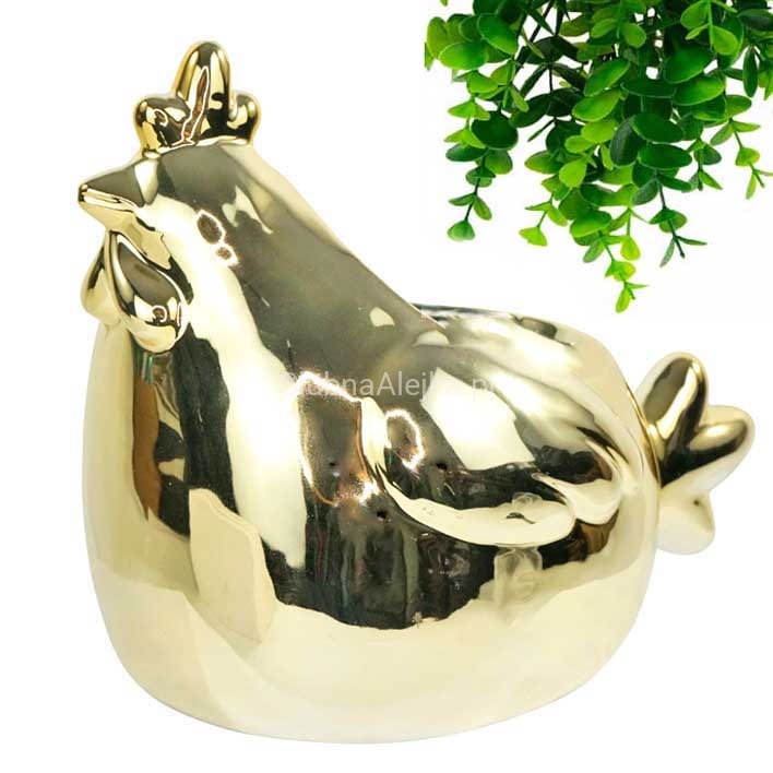 Kurka ceramiczna złota2 .jpg