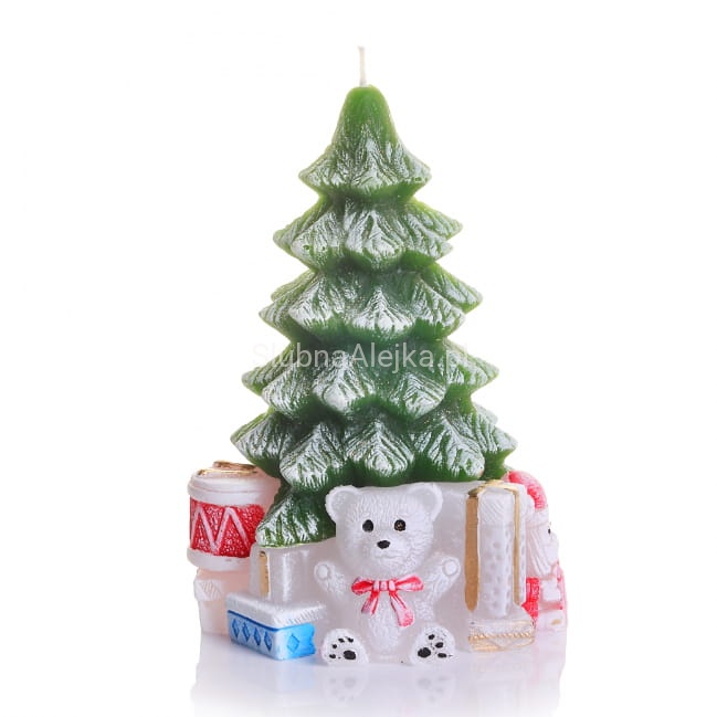 swieca dekoracyjna christmas with gifts.jpg