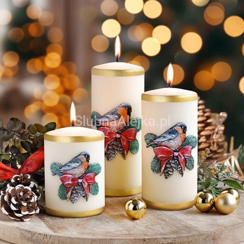 swieca pienkowa swiąteczna ptaszek.jpg