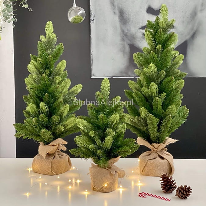 choinka w jucie Luca green.jpg