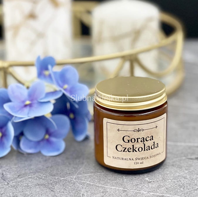 Naturalna Świeca Sojowa w Słoiczku Czekolada120 ml.jpg