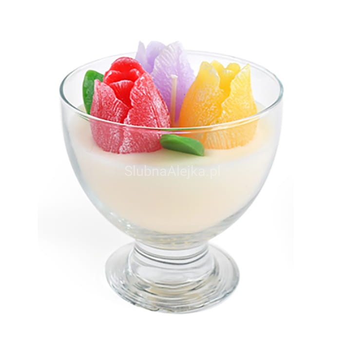 swieca tulipany w pucharku kremowy.jpg