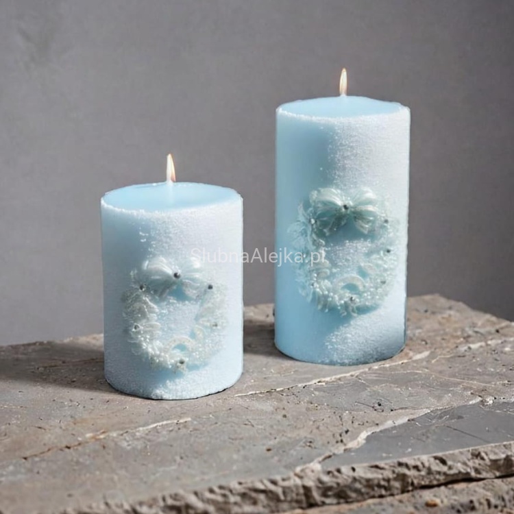 swieca wianek glamour blekitna.jpg