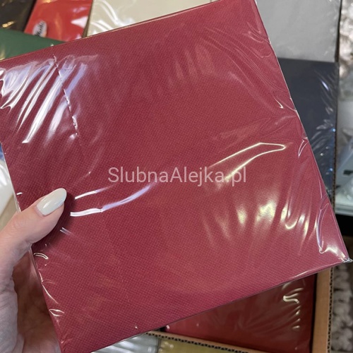 serwetki softpoint tissue bordowe 50 szt.1.jpg