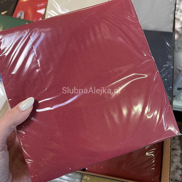 serwetki softpoint tissue bordowe 50 szt.1.jpg