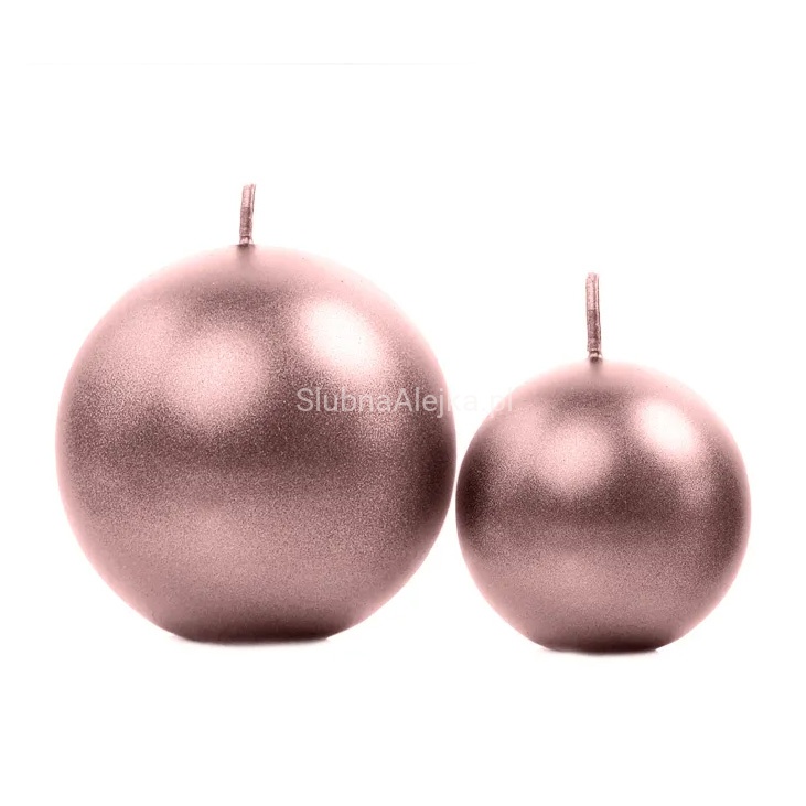 swieca kula ozdobna metalik rozowe zloto 1.jpg