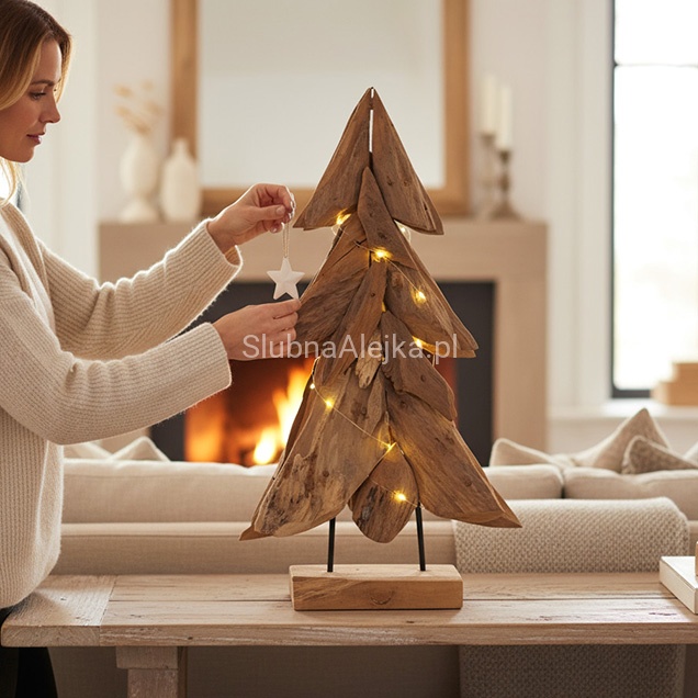 Choinka Świąteczna Z Drewna Teakowego 120 cm 2.jpg