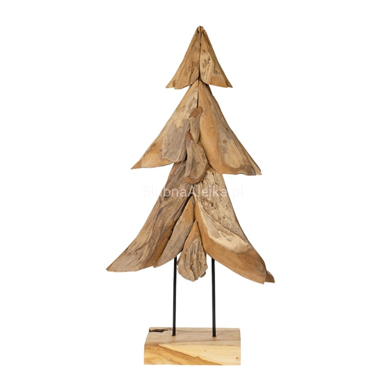 Choinka Świąteczna Z Drewna Teakowego 120 cm 3.jpg