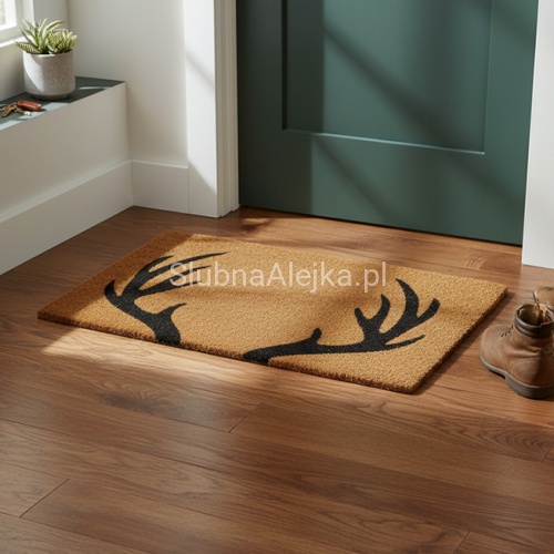 Wycieraczka Świateczna Rogi Renifera 58cm.jpg