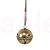 Metalowy Dzwonek Zawieszka Złoty 10 cm.0.jpg