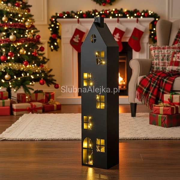 Latarnie metalowe domki komplet 3.jpg