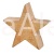 Gwiazdka Drewniana z Drzewa Mango 10 cm 3.jpg