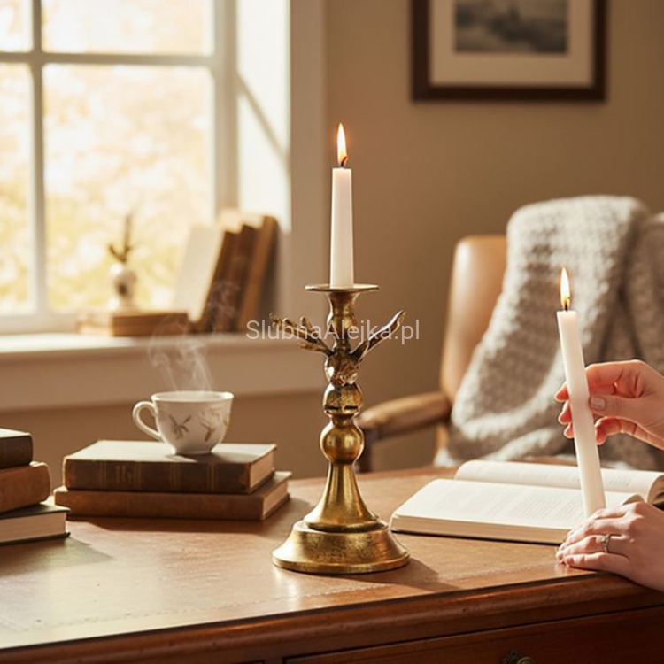 swiecznik zloty z reniferem.jpg