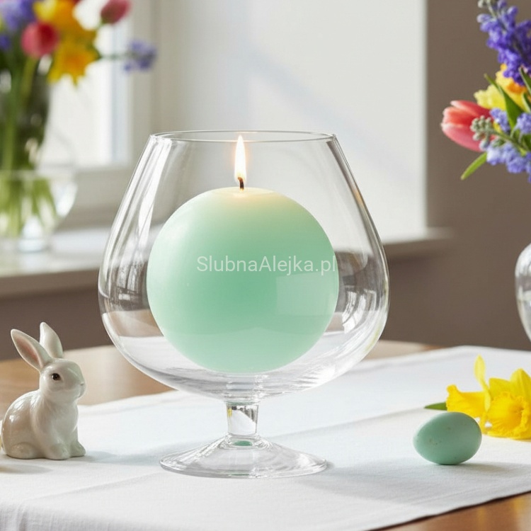 swieca kula lakierowana miętowy fi8 cm 2.jpg