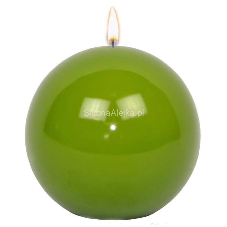 swieca kula lakierowana oliwka fi8 cm.3.jpg