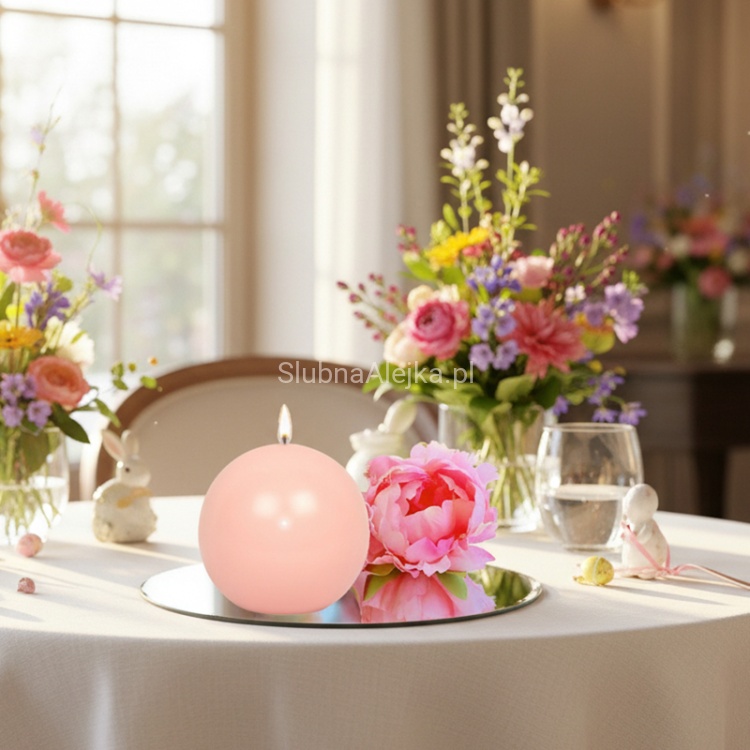 swieca kula lakierowana jasnorozowy fi 10 cm.2.jpg