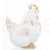 kura wielkanocna figurka bialo-zlota 4.jpg
