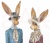 zajace wielkanocne para z cylindrem.jpg