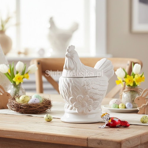 POJEMNIK KURA WIELKANOCNA NA JAJKA 25 CM.jpg
