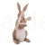 figurka zajac wielkanocny brazowy z malym zajaczkiem.2.jpg