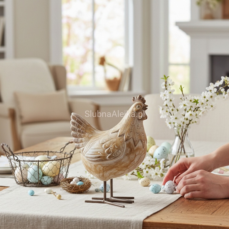 Kura na metalowych nożkach.2.jpg