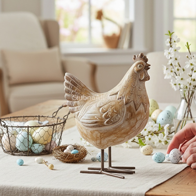 Kura na metalowych nożkach.2.jpg