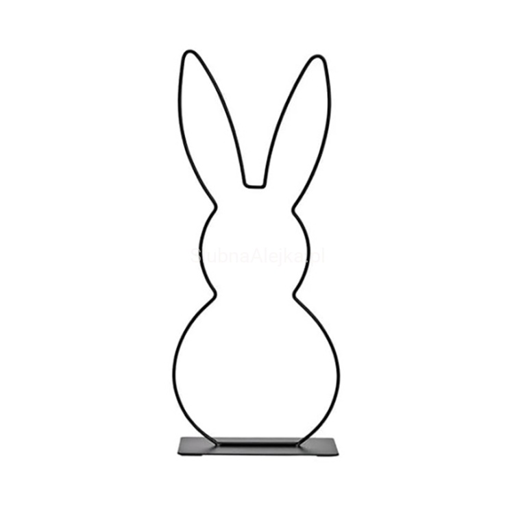 Figurka zajac metalowy czarny.jpg