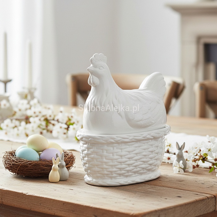pojemnik kura dekoracyjna biała porcelana 4.jpg