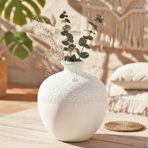 wazon terakota portugalska bialy 29 cm.jpg