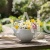 Wazon dekoracyjny Dzbanek Niski Biala porcelana 26 cm.jpg